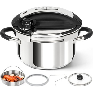 image:imageMICHELANGELO Stainless Steel Pressure Cooker 3L32 Quarts